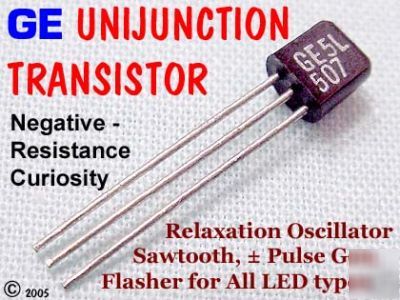 ( qty 4 ) ujt osc, sawtooth/ Â± pulse generator, flasher