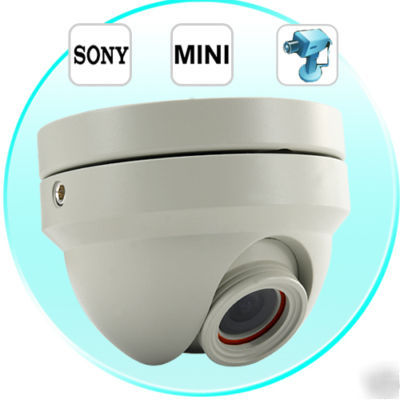 Dome vandal proof night vision sony security camera ccd