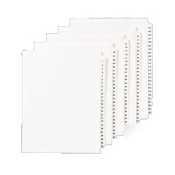 Avery-dennison legal side tab dividers titles 4 |1
