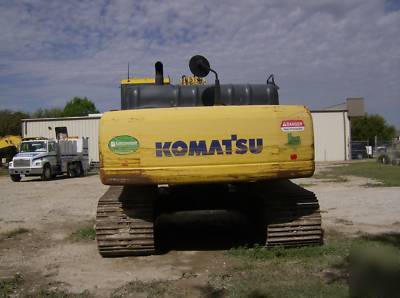 Komatsu PC300 hydraulic excavator, used, only 879HRS