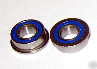 MF84-2RS flanged bearings, MR84, 4X8 mm, 4 x 8, abec-3