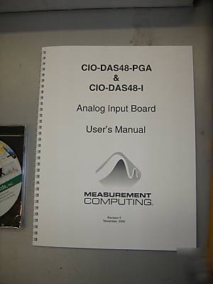 Measurement computing cio-DAS48-pga board