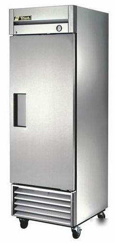 True t-23 solid door reach in refrigerator 23 cu ft