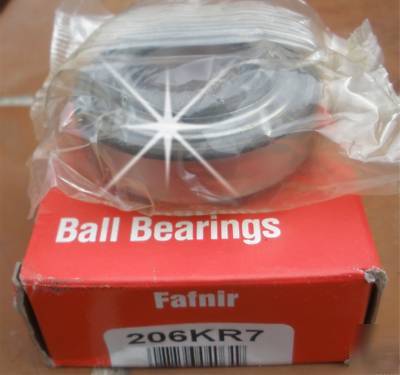 Fafnir industrial duty ball bearings part number 206KR7