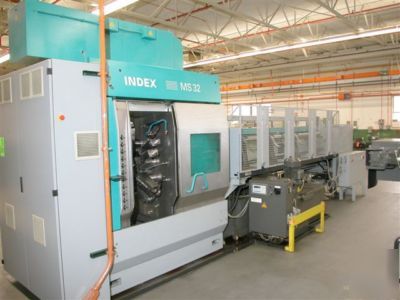 Index MS32 cnc automatic screw machine 6 spindle