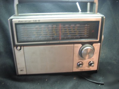 Patrolman cb 6 radio shack vintage vhf/uhf/cb/sw/am/fm