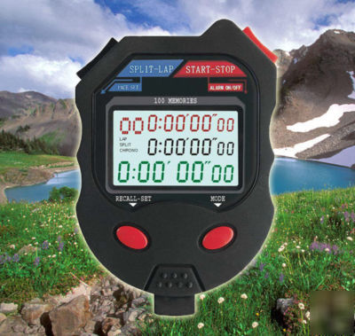New brand leap digital stopwatch PC100D