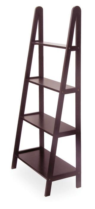 4-tier a-frame shelf, storage, bookcase, rack, stand