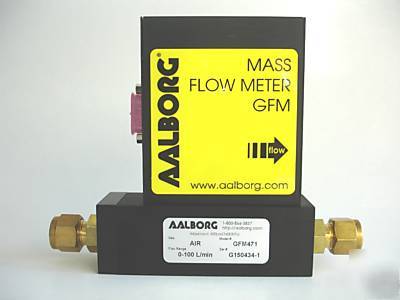 Aalborg mass flowmeter GFM37 nitrogen 13.94 l/min