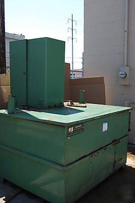Air operated solvent parts washer, fuseable link, 