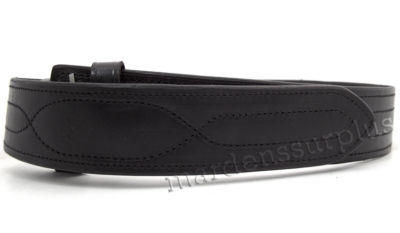 New bianchi B2V buckleless duty belt plain black sz 42 