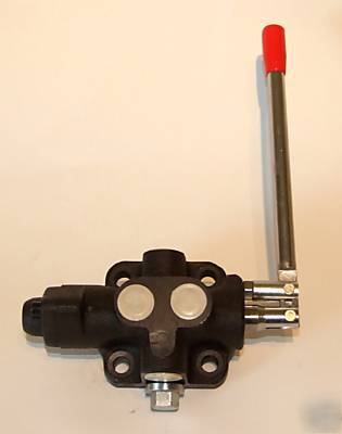 Single lever hydraulic valve 40 litres/min bsp ports