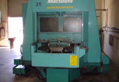 1992 matsuura mam-600HF-pc-2 hmc- cnc