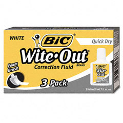 Bic(r) wite-out(r) correction fluid with foam applicato