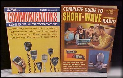 1965 ham radio magazines~short wave~handbooks~cb~tube