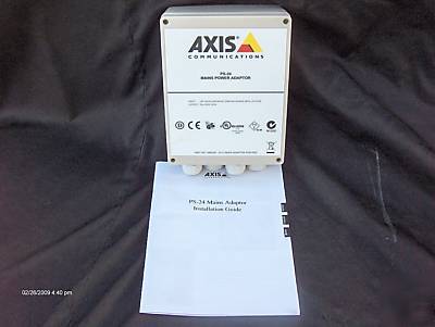 New axis ps-24 network outdoor power supply for cameras