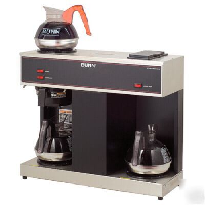 New bunn vps pourover coffee maker with 3 warmers 
