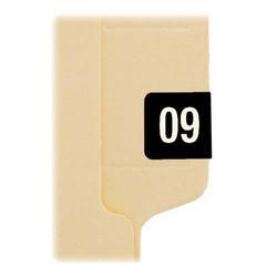 New smead self-adhesive color-coded year label 67909