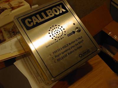Ritron call box model # rqx-450-xt 