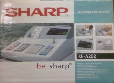 Sharp xe-A202 cashregister slightly used
