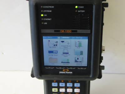 Sunrise telecom CM1000 digital cable network analyzer