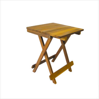 Portable table mate natural finish exterior stain