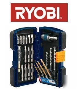 Ryobi 22PCE quick change drill & screwdriver bit set 