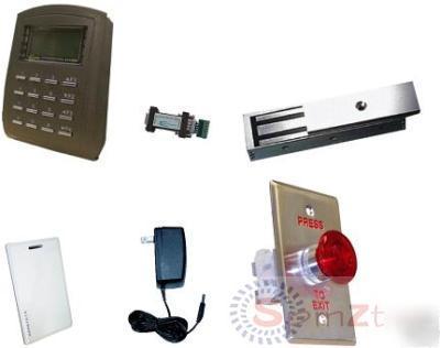 1 door access control kit with 1200LB lock and software