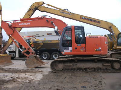 2006 hitachi ZX225USRLC deere excavator trackhoe 2600HR
