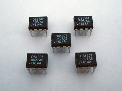 5 pcs DS1307 2-wire real time clock ic