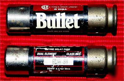 Bulletâ„¢ ecnr-50 class RK5 dual element time-delay fuses