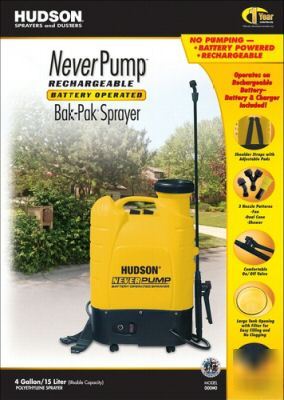 Carpet cleaning - hudson rechargeable battery sprayer