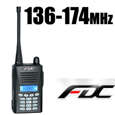 Fdc-150 vhf radio 136 -174MHZ full band + earpiece free