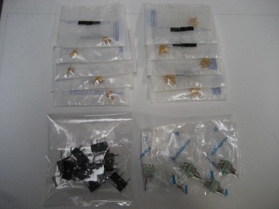 Mixed lot of connectors & switches #672