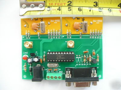 RF2315R active rfid dual receiver module with rssi