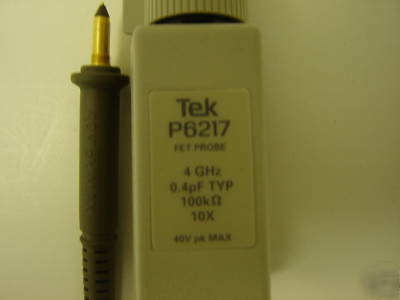 Tektronix P6217 4GHZ 0.4PF typ 100K ohm 10X probe
