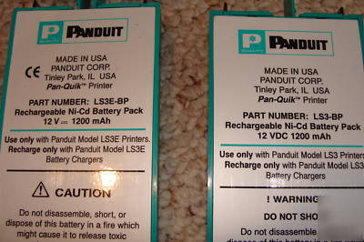 Panduit cable labelers LS3 & LS3E 