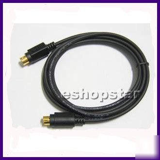 10 ft 3M s-video male to male connector cable for pc tv
