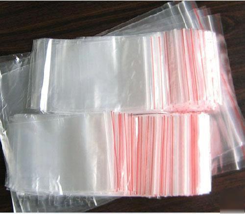 300PCS 4X6CM ziplock zipper lock reclose plastic bags