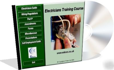 Electricians training course cd part p