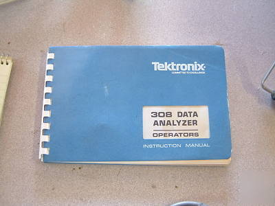 Tektronix 308 data analyzer w/extras great shape 