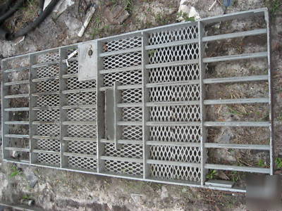 Steel security jail doors