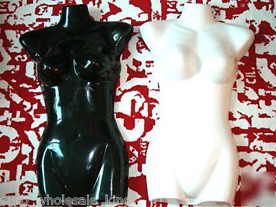 2 x female dress torso mannequin display form free ship