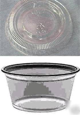 60 sets -2 oz portion cup w/ lid -tarts / jello shots