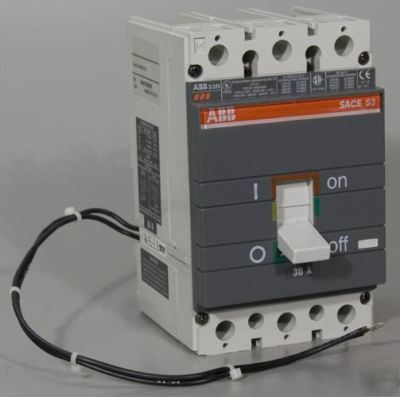 Abb sace isomax S3/S3N 30 amp circuit breaker