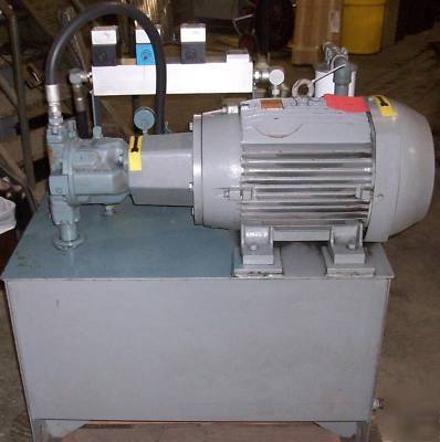 Custom hydraulic power pump 45 gpm 25 hp 3500 psi 