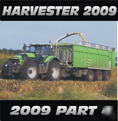 Harvester 2009 part 4 big-x 1000 fendt deutz 2XDVD