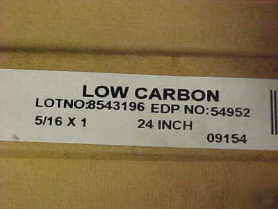 Starrett #498 low carbon flat stock 5/16