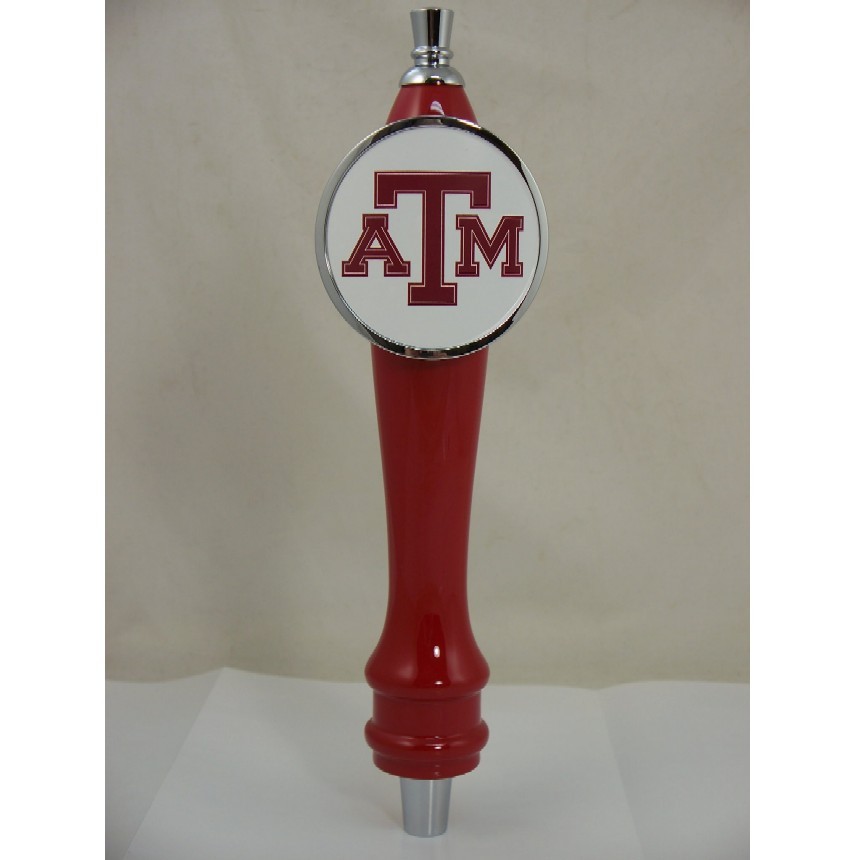 Texas a&m tap handle kegerator draft beer bar keg pub