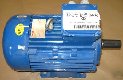 Vector 2.2KW 3HP 3PH electric motor 230/460V unused